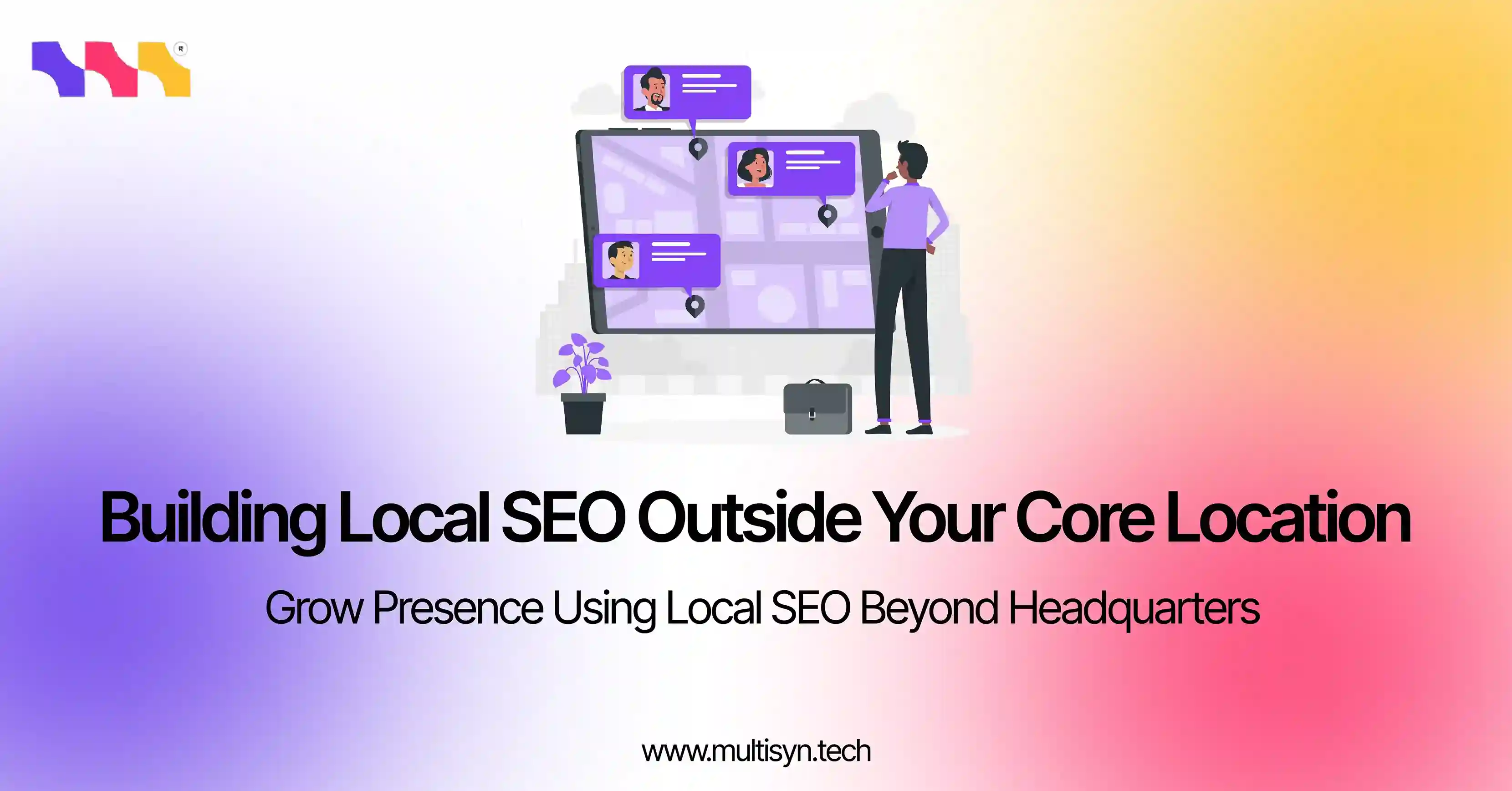 Business expanding reach by building local SEO outside its core location using multi-location strategies and regional keyword optimization.